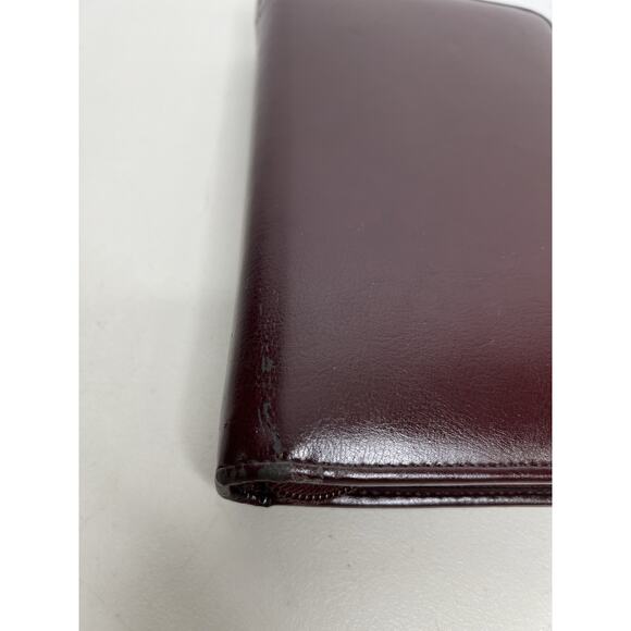 Vintage DayTimer Day Planner Burgundy Faux Leather - Picture 7 of 16